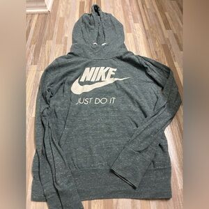 Nike women green Hoodie